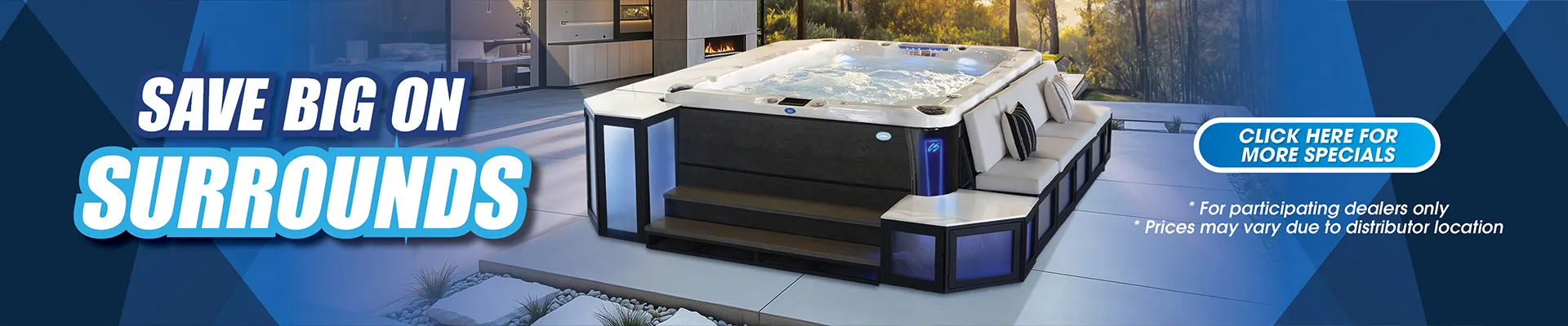 Calspas hot tub being used in a family setting - Muncie