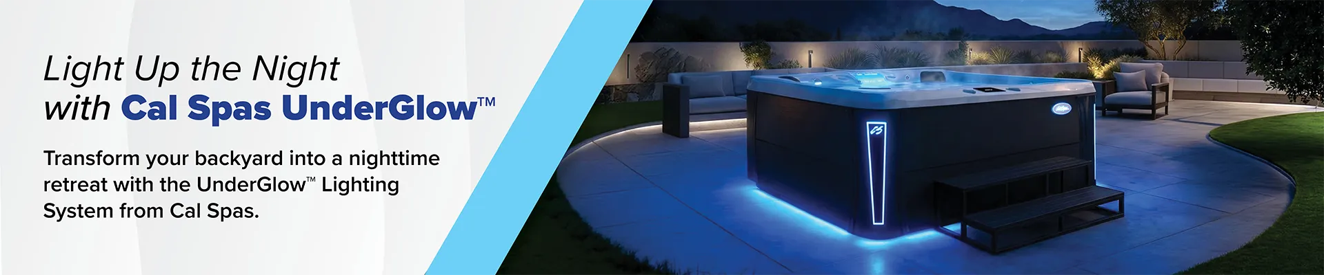 Calspas hot tub being used in a family setting - Muncie